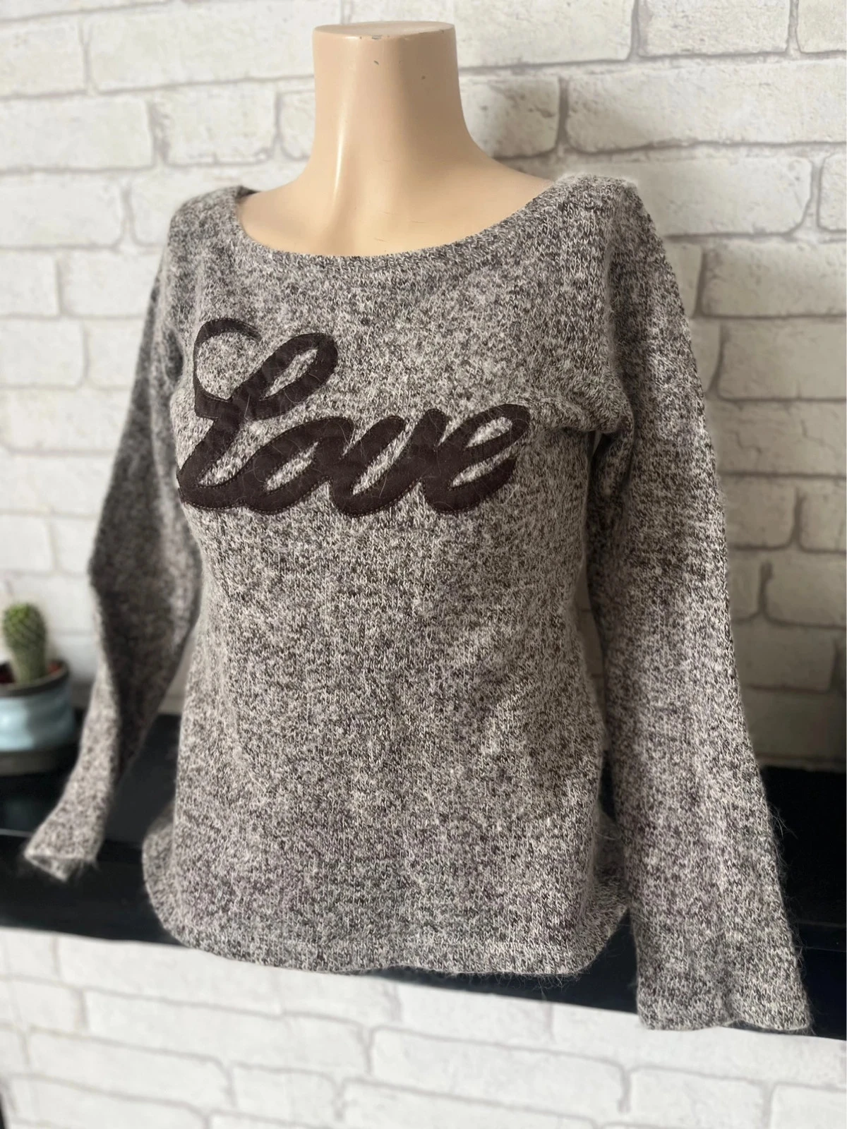 Grey sweater – Size 36 – Very good condition – photo 2